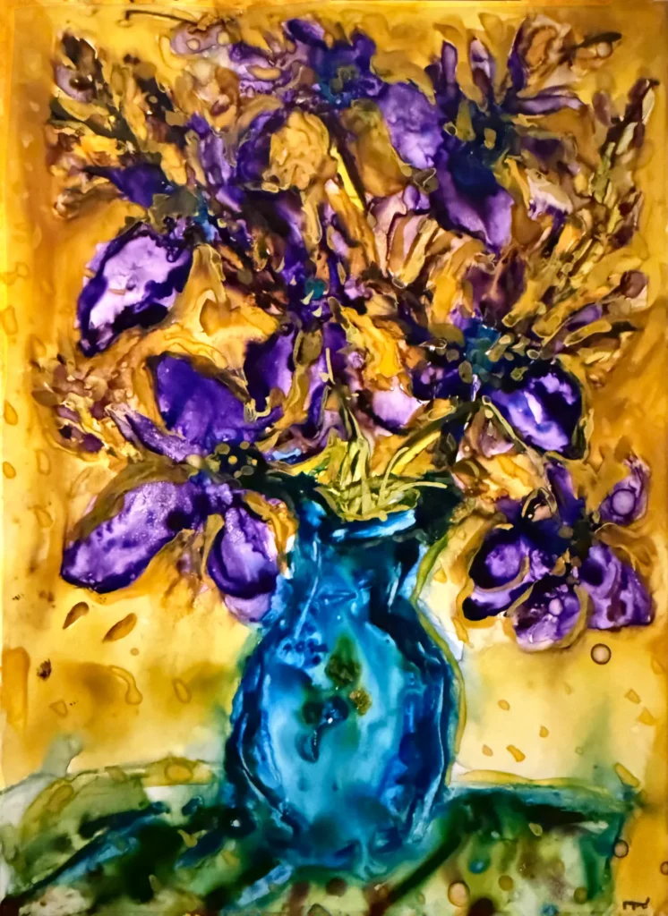 114 Watercolor Floral #1