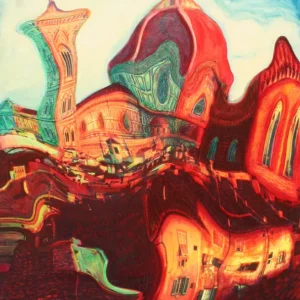 Printed Surreal Symphony: Dreamscape of Florence