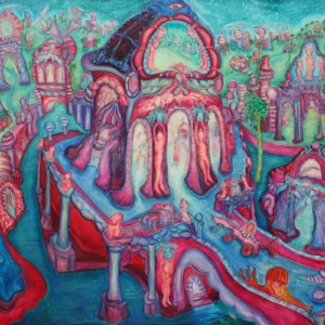 Oil on Canvas: A Journey Through "Jukebox City"
