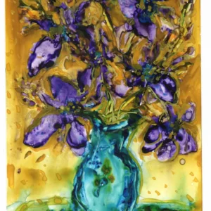 Whimsical Blooms: Vibrant Watercolor Floral Art