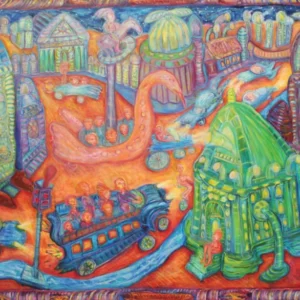 City of Whimsy: A Vibrant Odyssey