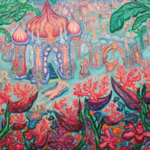 Elysian Dreams: A Vibrant Oasis