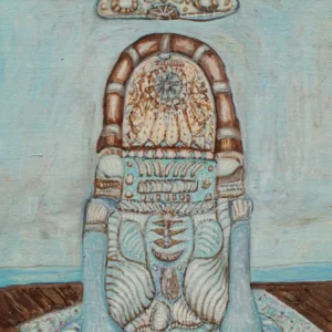 Nostalgic Rhythm: A Vintage Jukebox Artwork