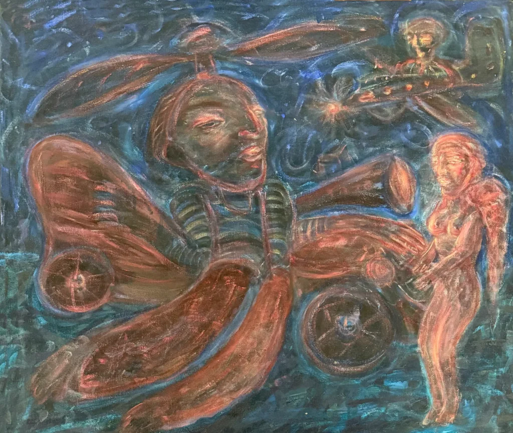 19 Night Rider with Dry Pigment