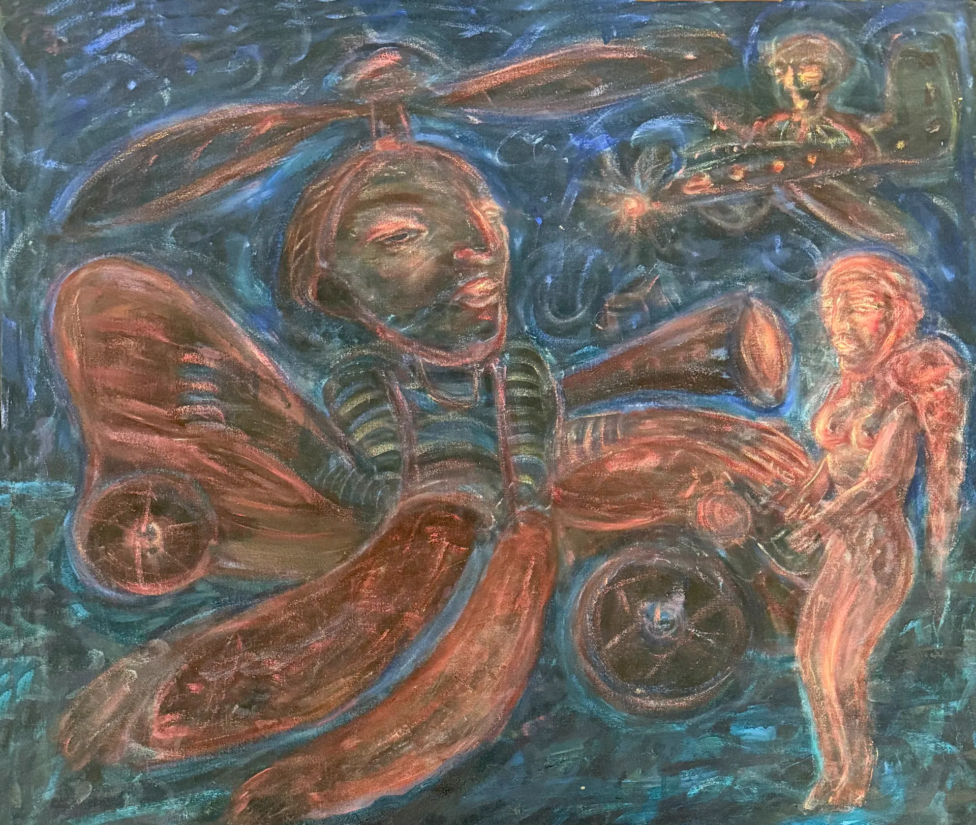 19 Night Rider with Dry Pigment