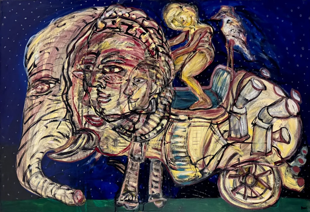 30 Elephant with Rider