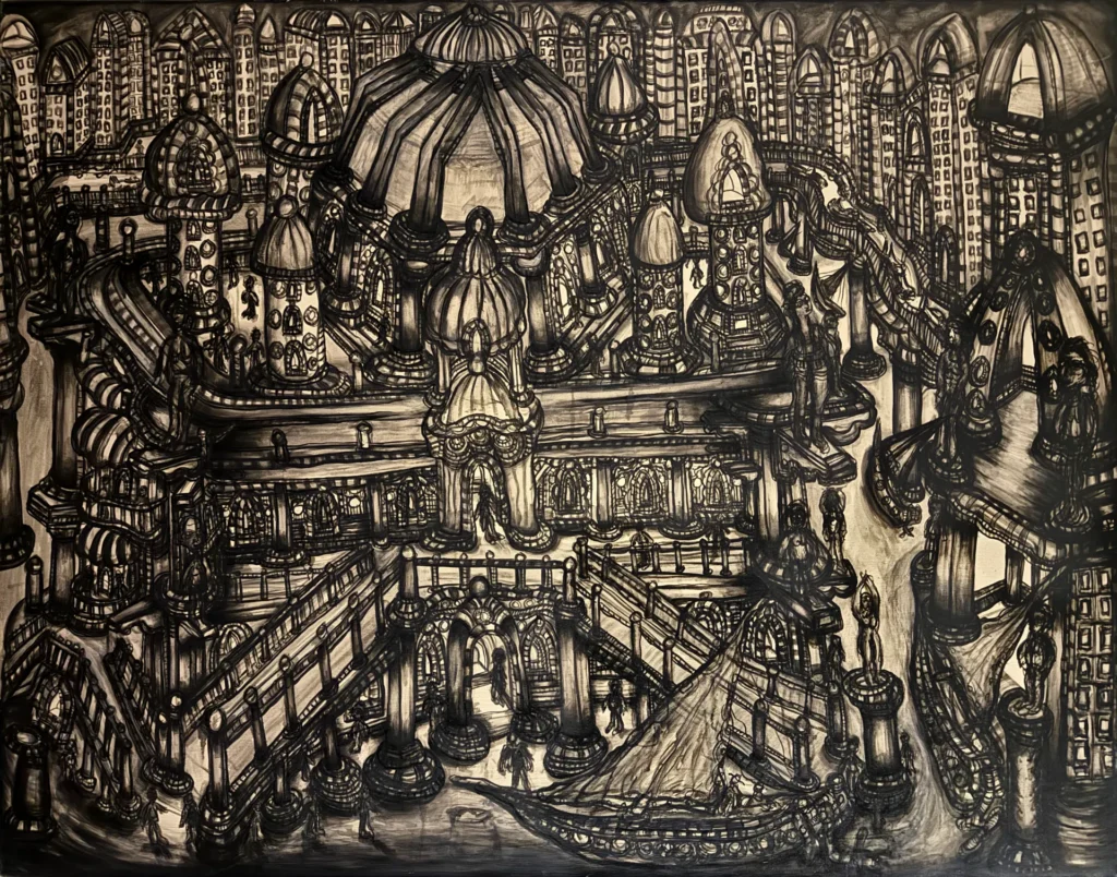 7 Port City Black and White