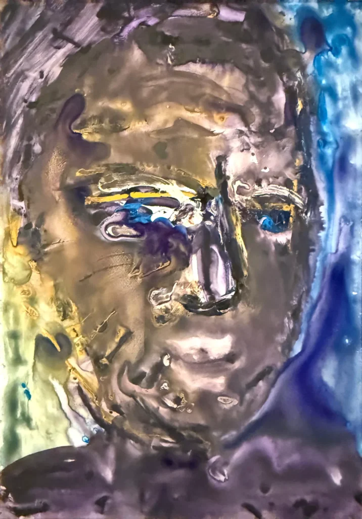 Watercolor Head #1