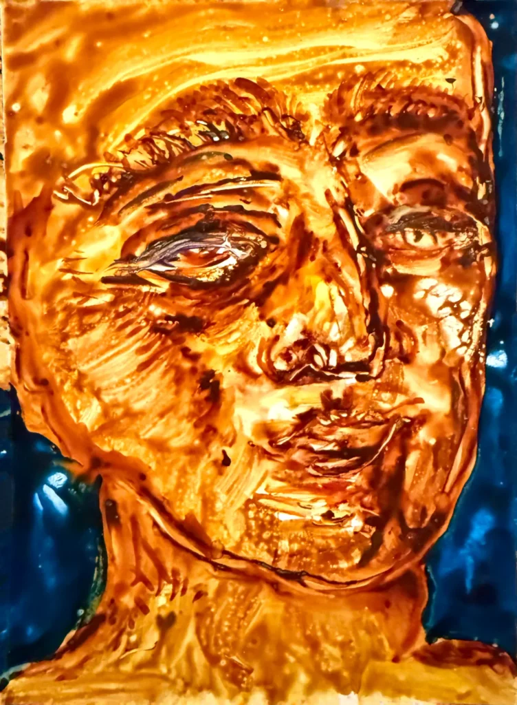 Watercolor Head #2