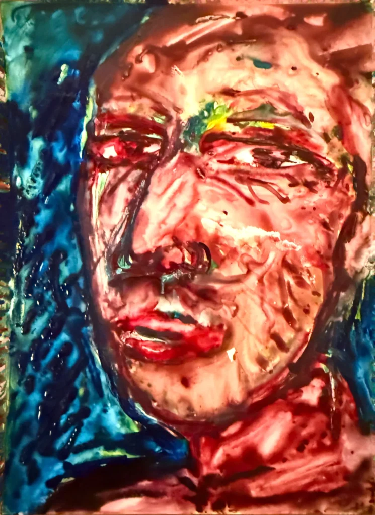 Watercolor Head #3