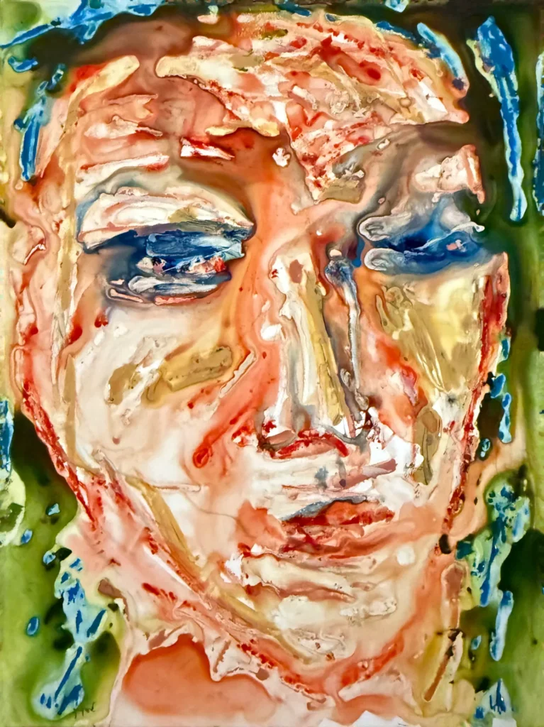 Watercolor Head #6