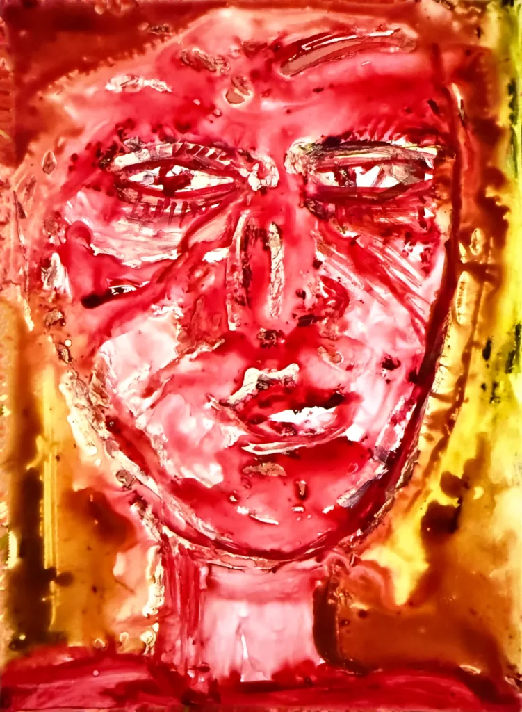 Watercolor Head #7