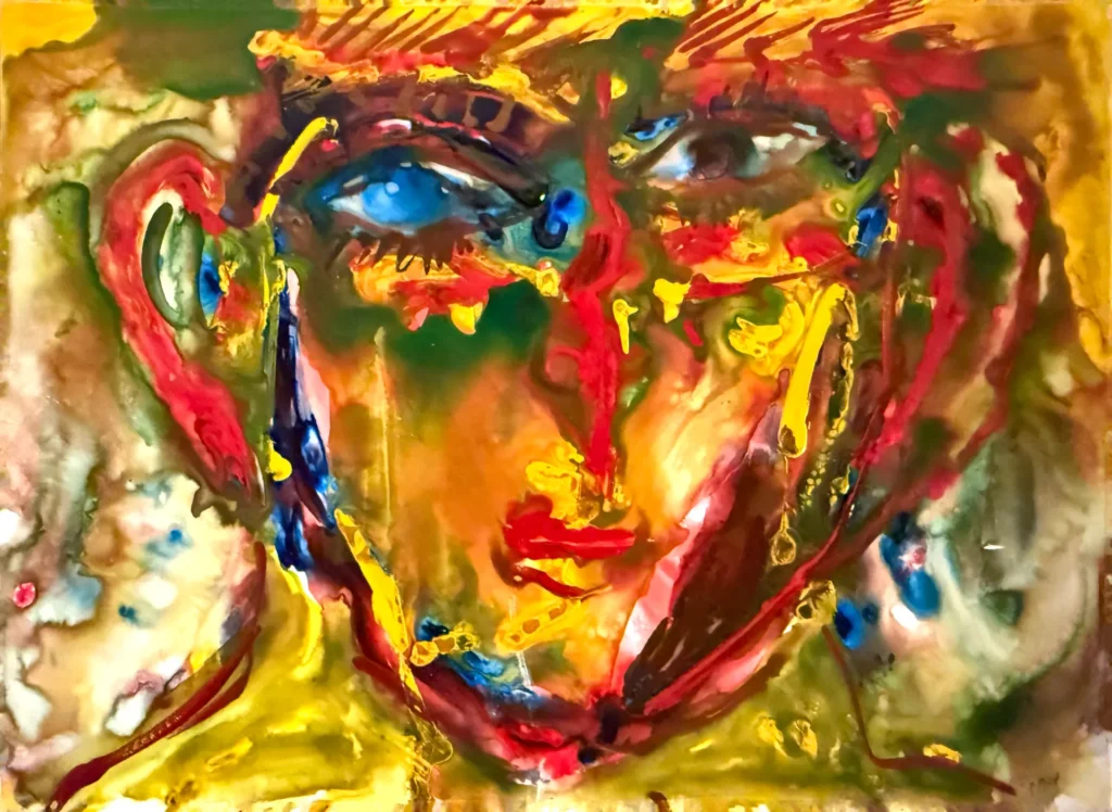 Watercolor Head #8