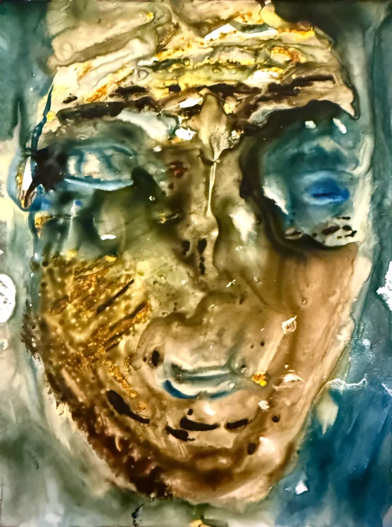 Watercolor Head #10
