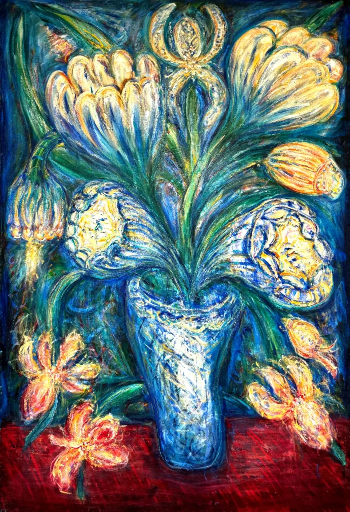 Blue Floral 46