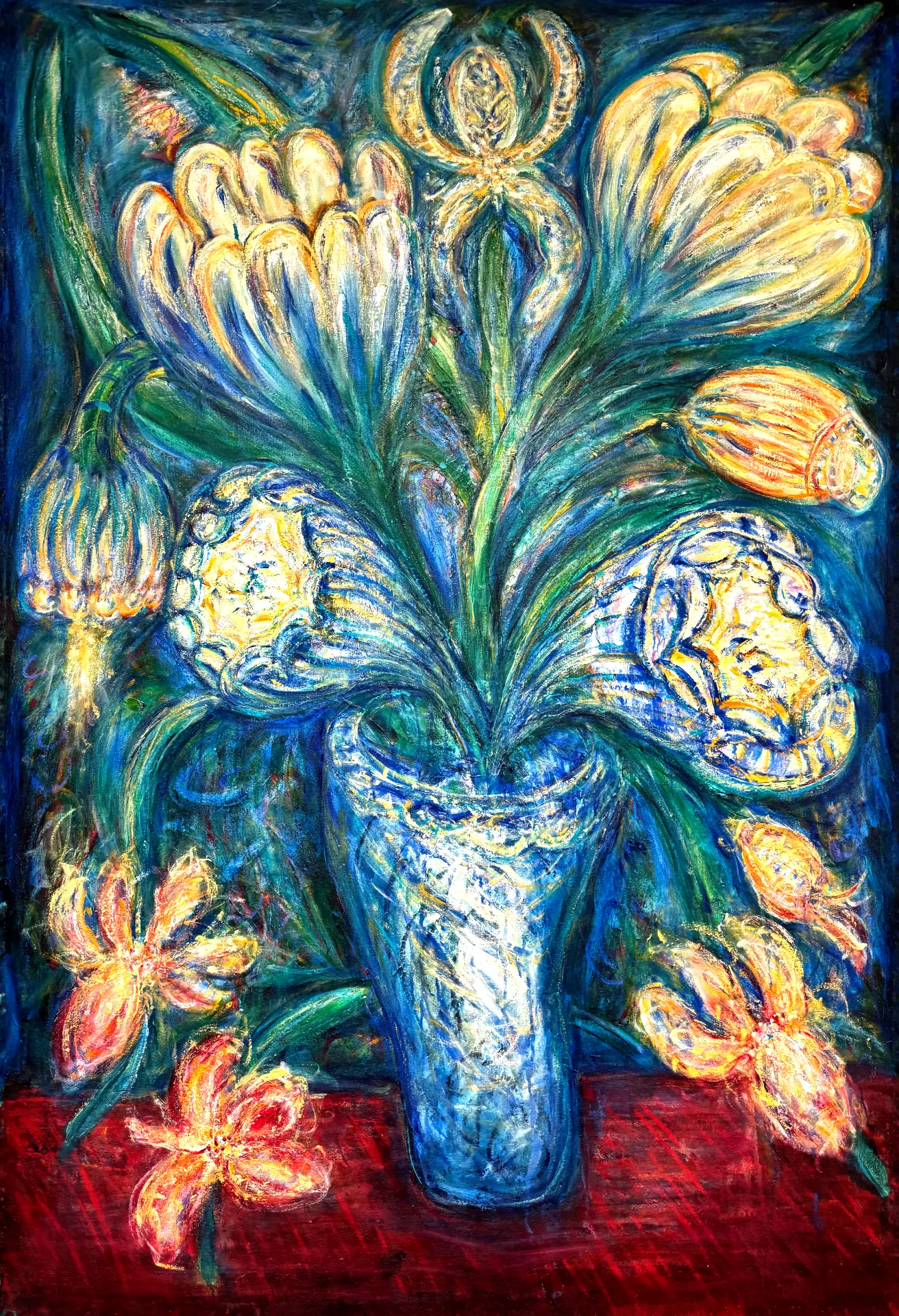 Blue Floral 46