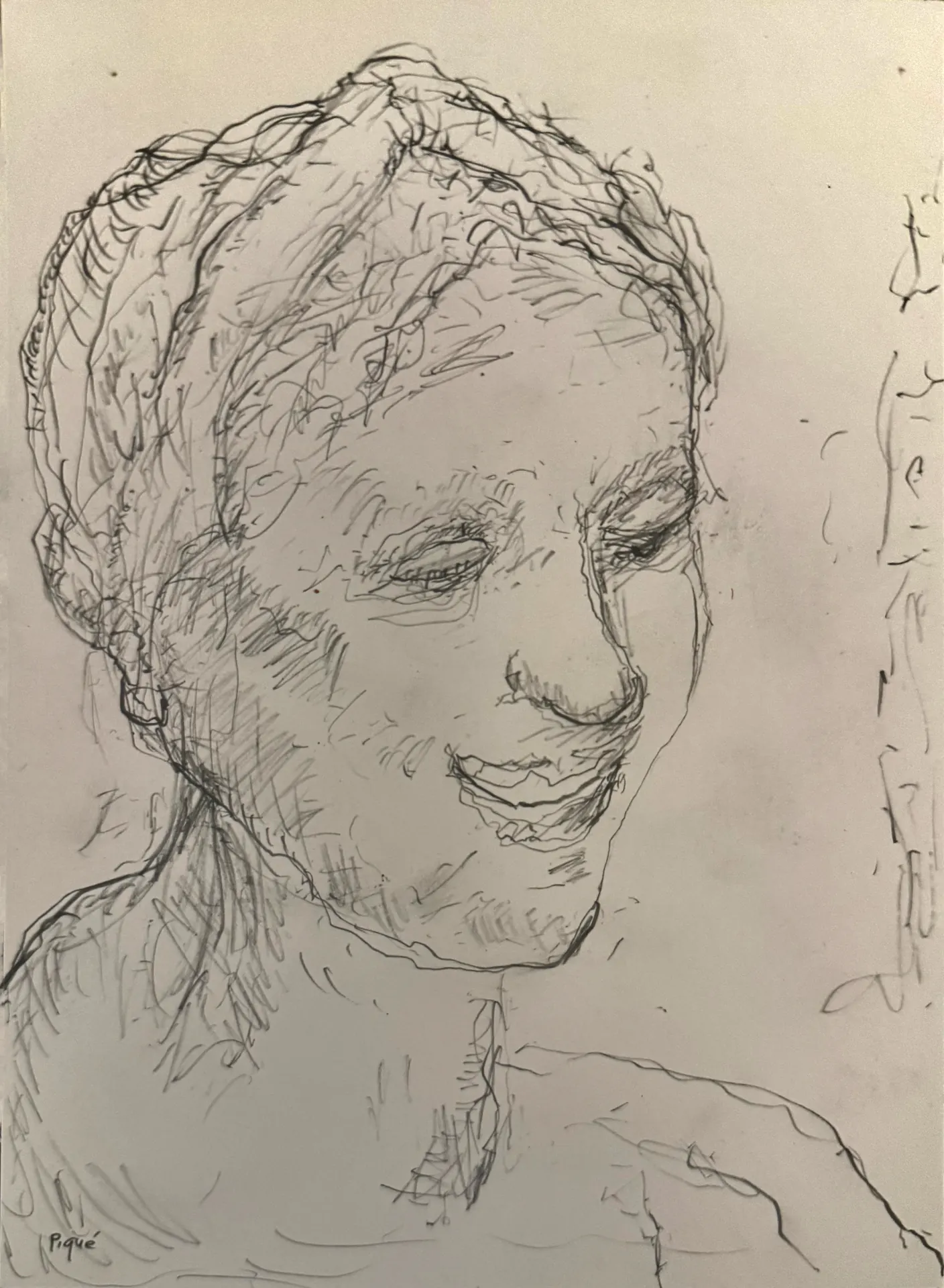 Pencil Smilely Face