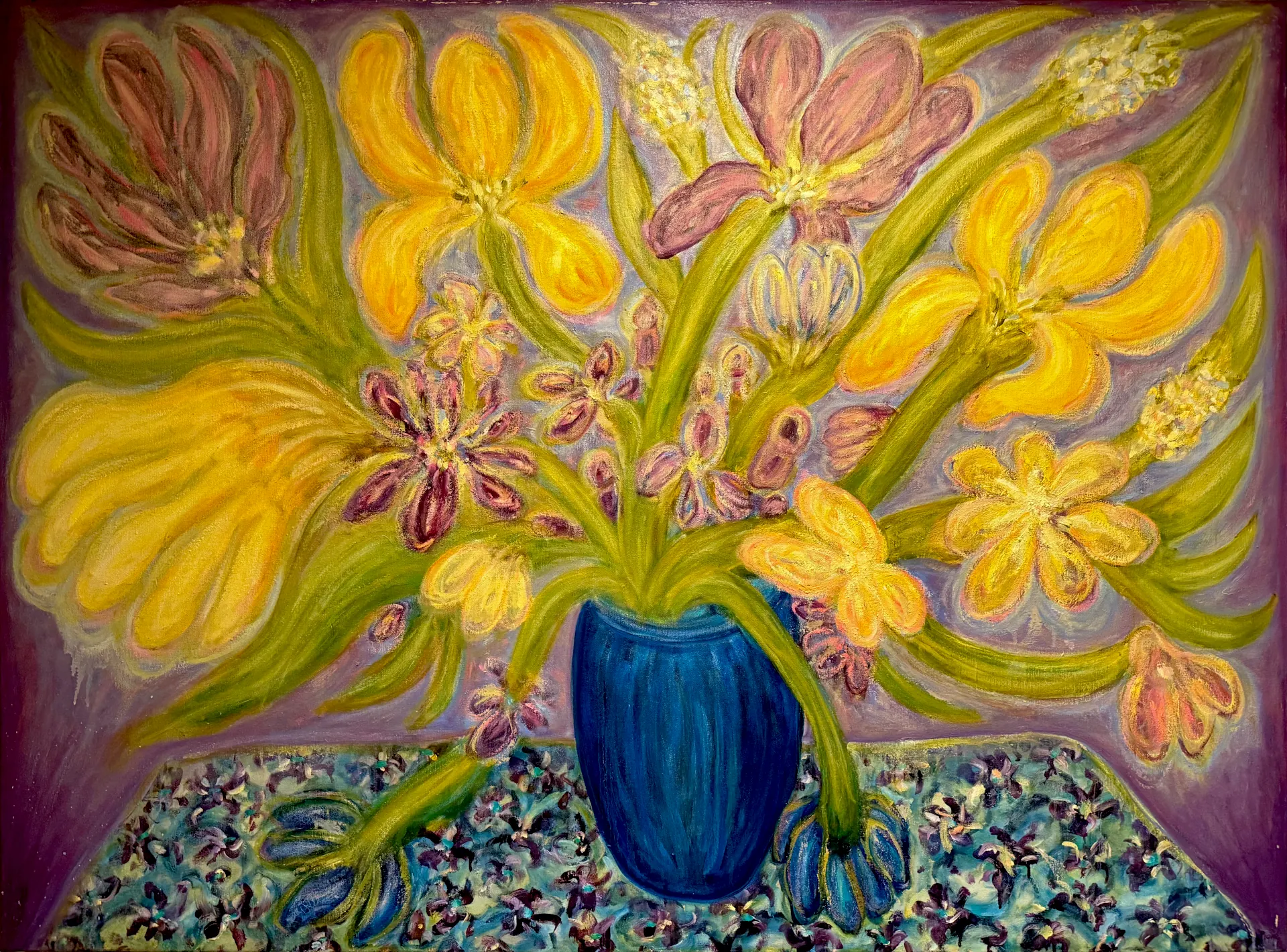 Yellow Floral 34